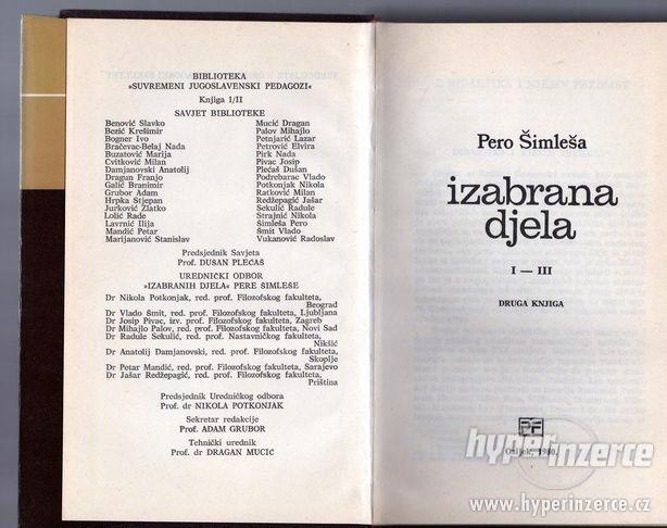 Pedagogika Pero šimleša - Izabrana djela II. + III. - foto 4