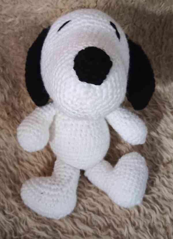 Háčkovaný Pejsek Snoopy - foto 3
