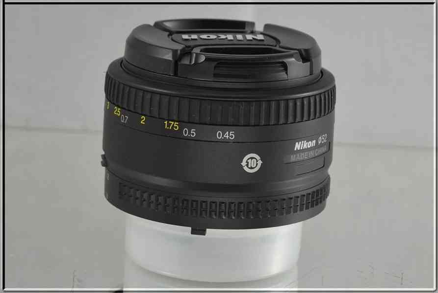 Nikon AF 50mm 1:1.8 D **Full-frame*Pevný - foto 7