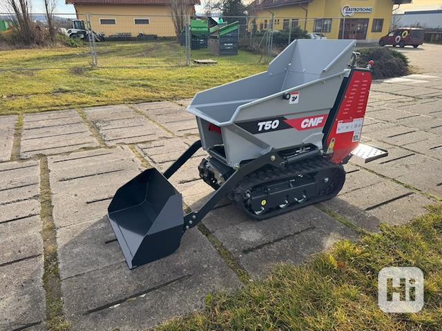 Pásový dumper CNF T50 Diesel, samonakládací - foto 1