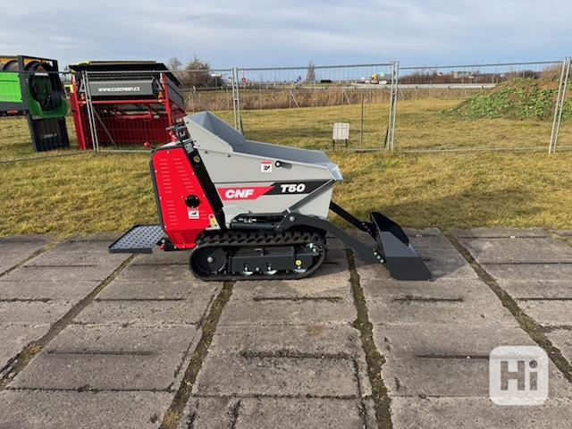 Pásový dumper CNF T50 Diesel, samonakládací - foto 1