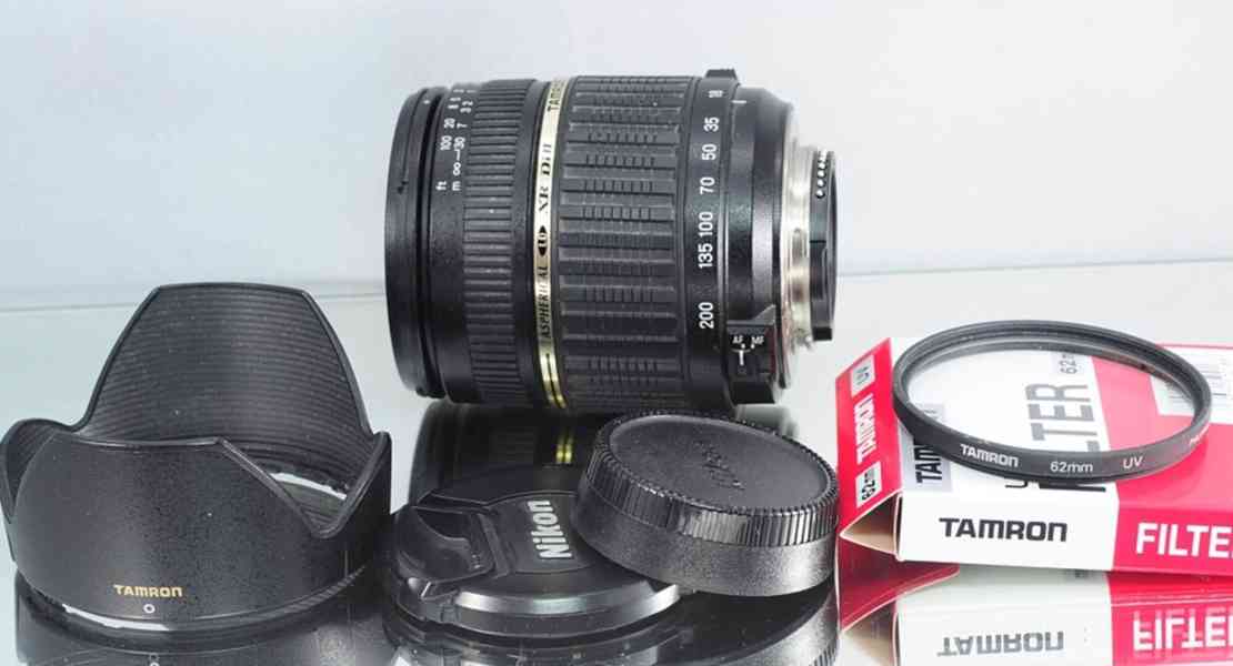 pro Nikon -Tamron AF 18-200mm F/3,5-6,3 DiII XR LD - foto 3