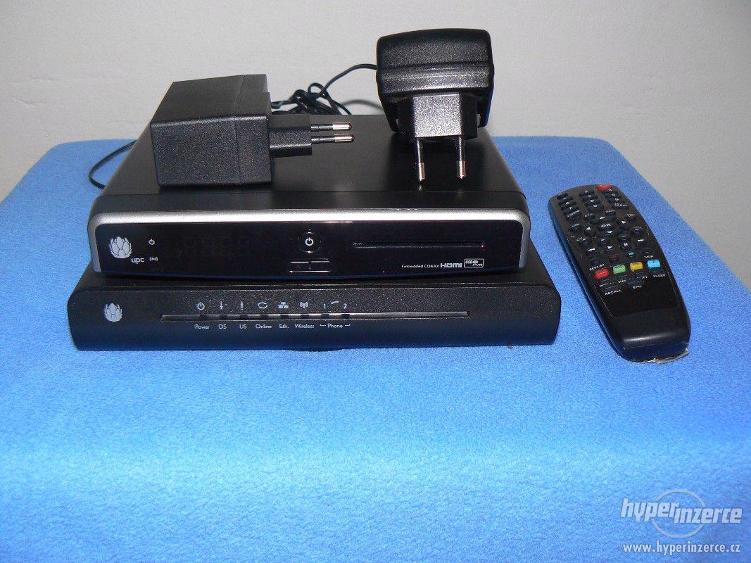 UPC modem + set top box bazar Hyperinzerce.cz