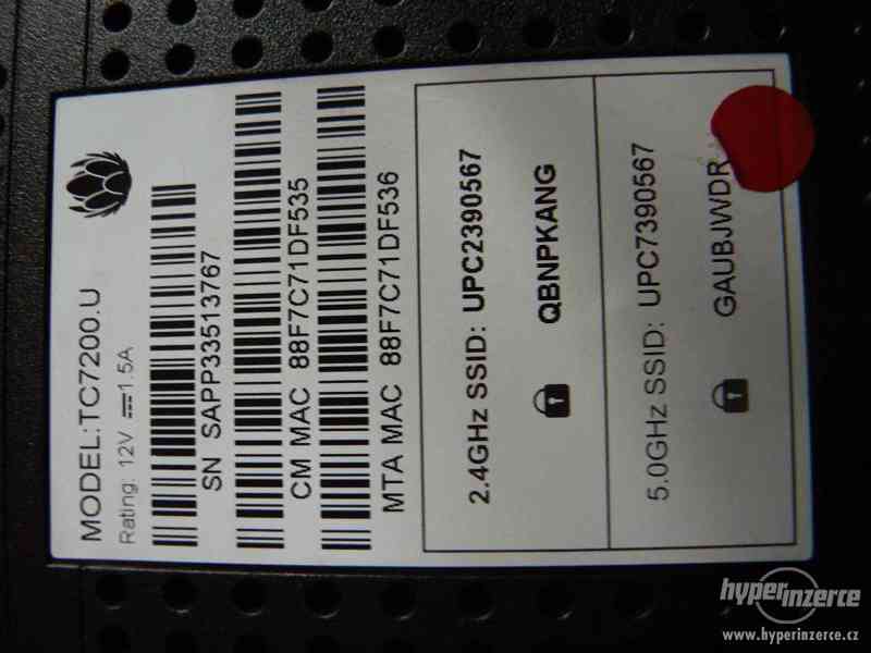 UPC modem + set top box bazar Hyperinzerce.cz