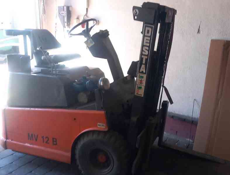 Použitý vysokozdvižný vozík DESTA MV 12 B, LPG + benzín - foto 2