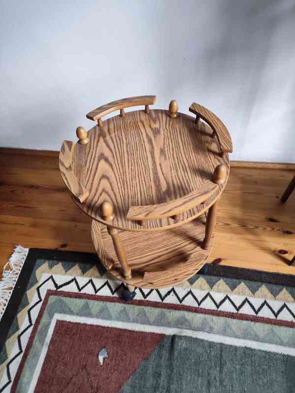 NĚMECKÝ SERVÍROVACÍ STOLEK - foto 2