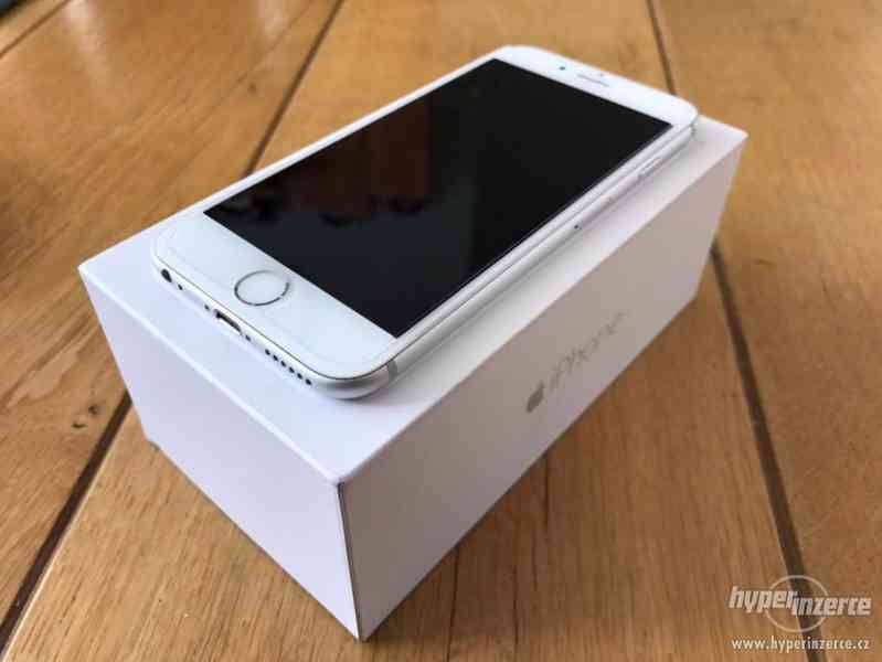 iPhone 6 128GB stříbrný - výborný stav - foto 1