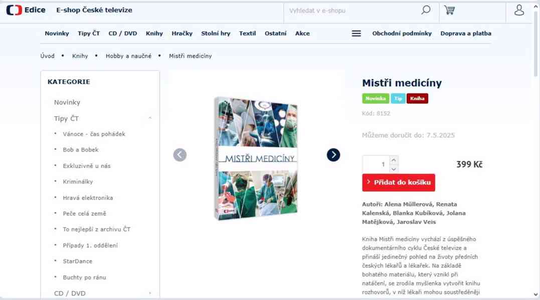 Mistři medicíny - lékaři a lékařky, doktoři a doktorky, nová - foto 8