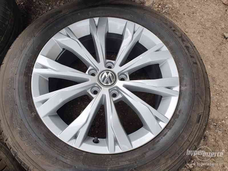 Alu kola elektrony originál Volkswagen r.v.2018 5NA 5x112 7j - foto 5