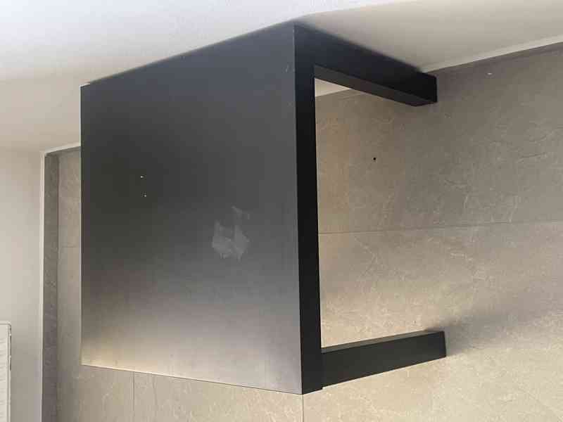 🪑 Malý černý stolek / konferenční stolek - foto 3