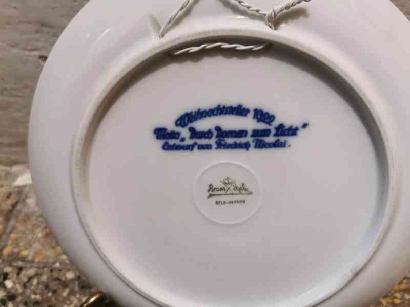 Hezký starý Talíř 1922 Rosenthal Germany - foto 4