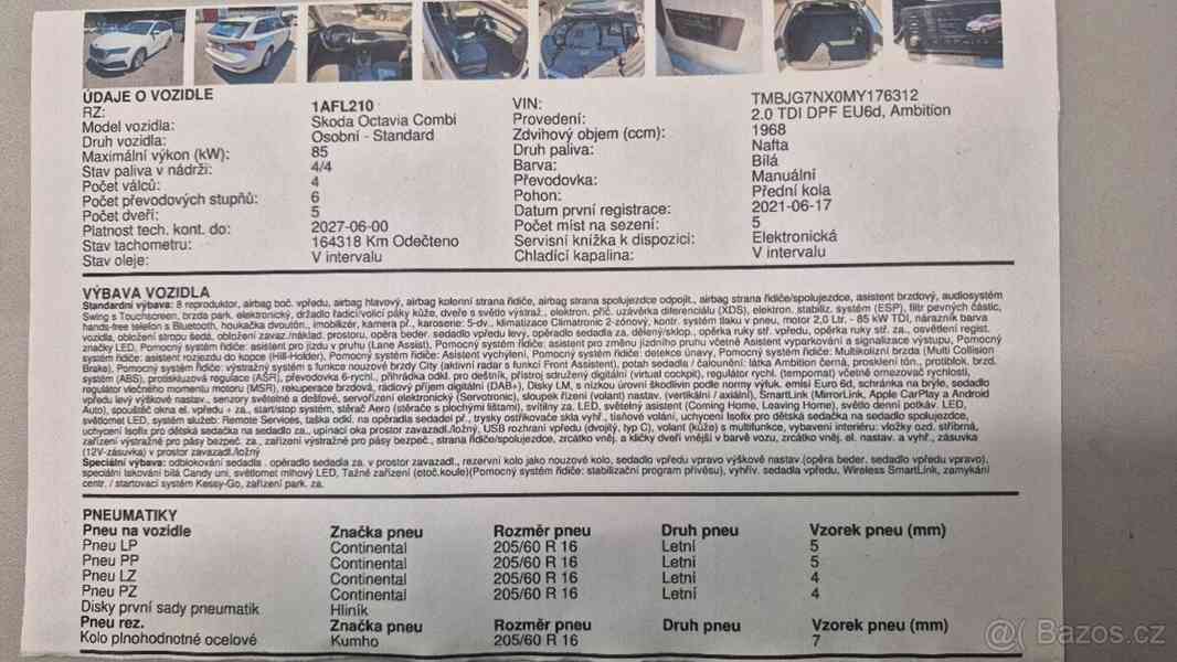 Škoda Octavia 2,0   4 IV Combi Ambition TDI - foto 8