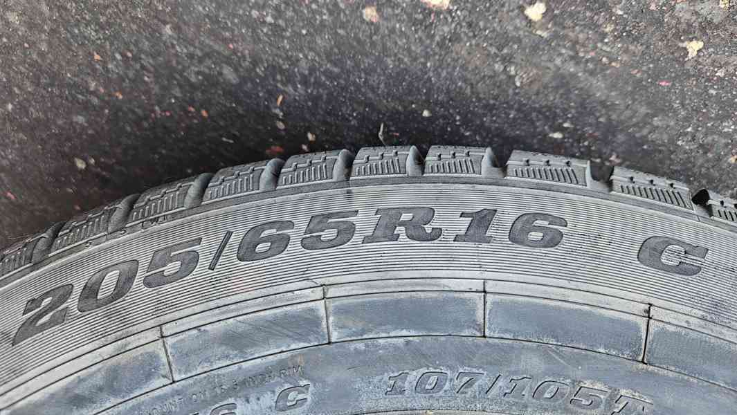 VW Transporter T5 T6 rezerva 205/65 R16C disk 6,5Jx16 ET51 - foto 6