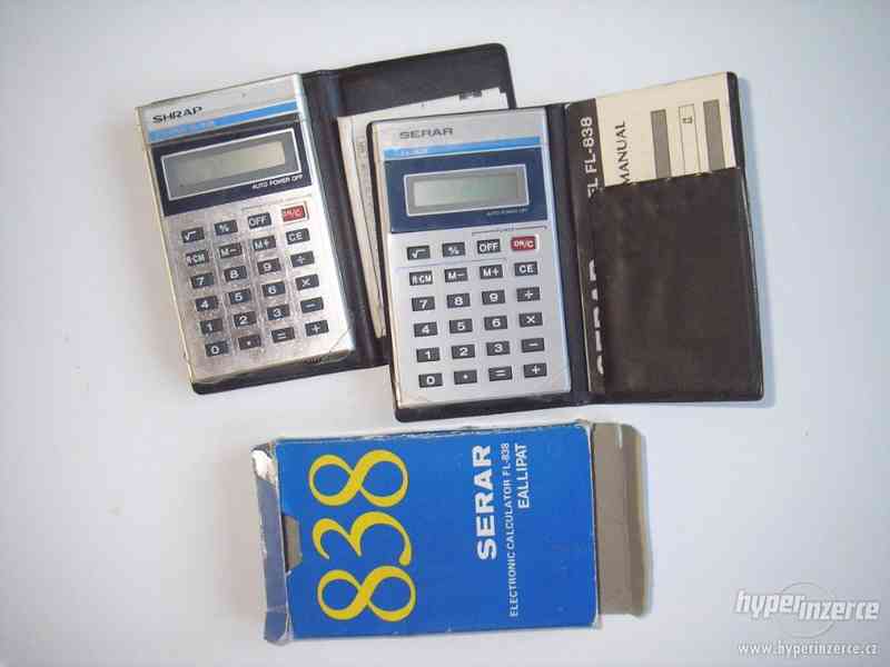 Staré kalkulačky pro sběratele - foto 2