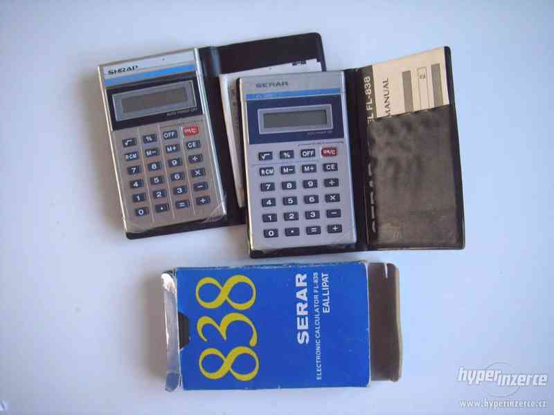 Staré kalkulačky pro sběratele - foto 3