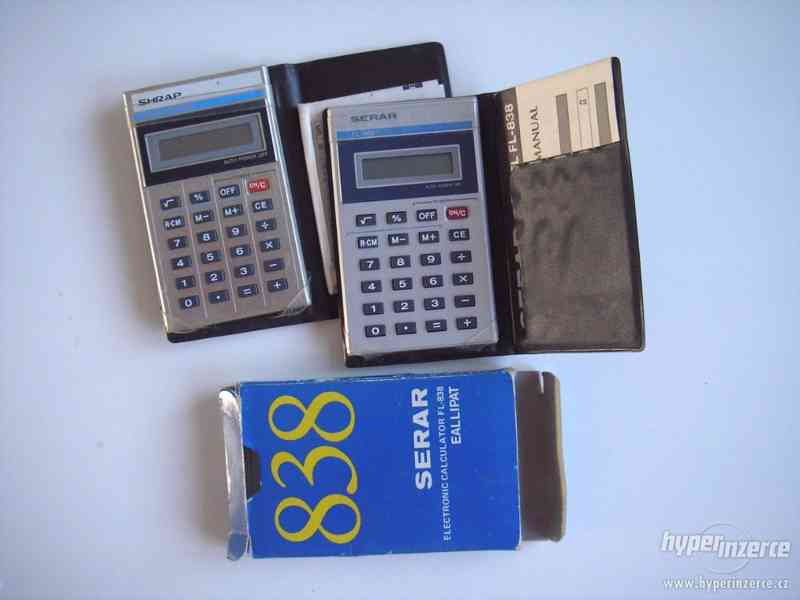 Staré kalkulačky pro sběratele - foto 4