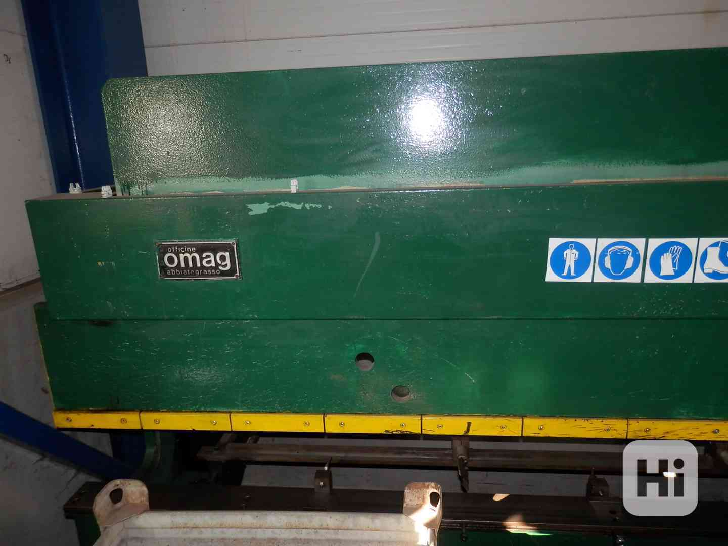 Použitý hydraulický ohraňovací lis POL 3525, OMAG, r. v.1994 - foto 1
