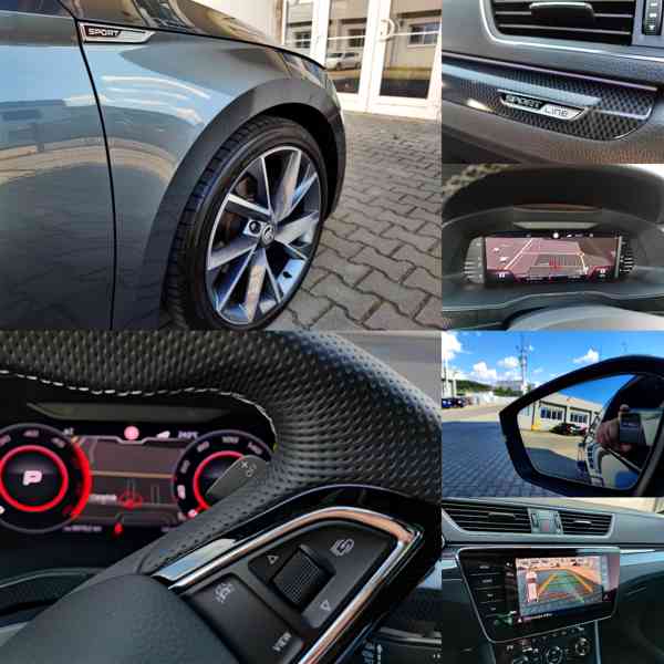 ŠKODA SUPERB III SPORTLINE 2.0TDI 110KW,DSG,2019,VIRTUAL,DPH - foto 9