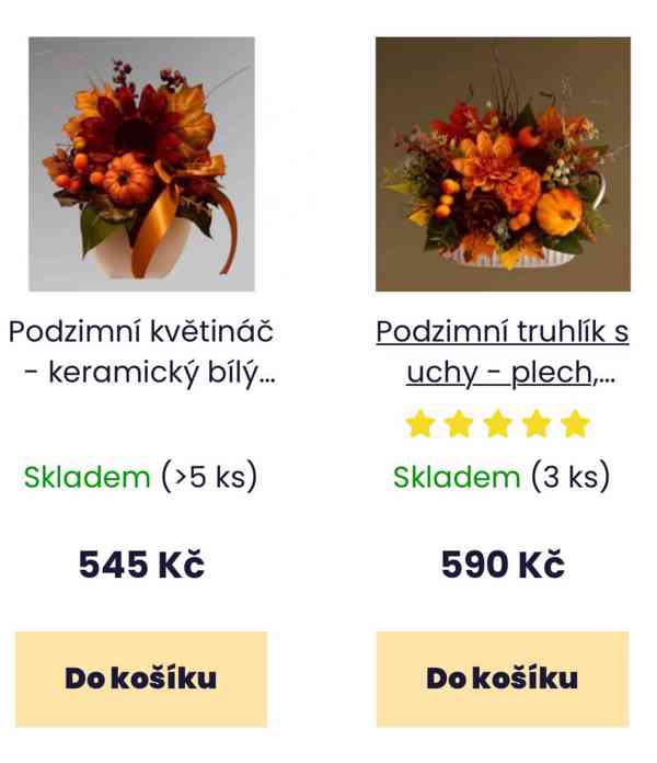 Eshop s klientelou - Dekorace - aranžmá - květiny - foto 10