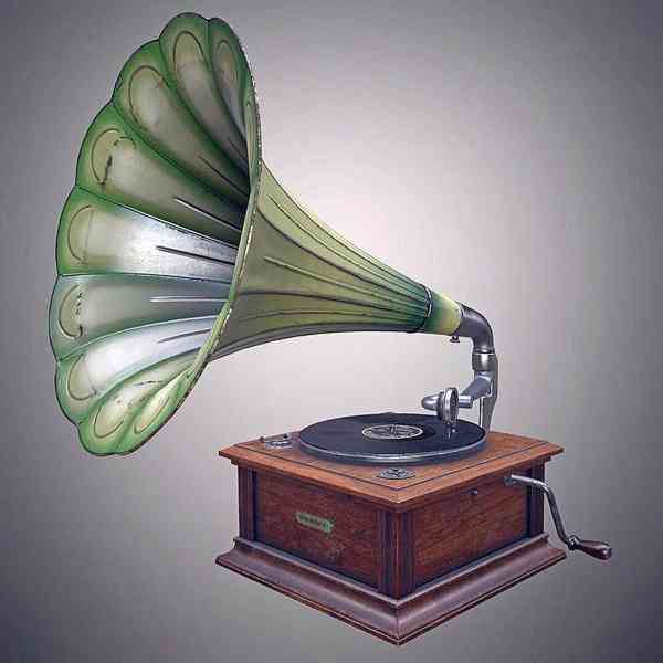 Starožitná 30 cm šelaková gramodeska Ultraphon, zvuk. efekty - foto 9
