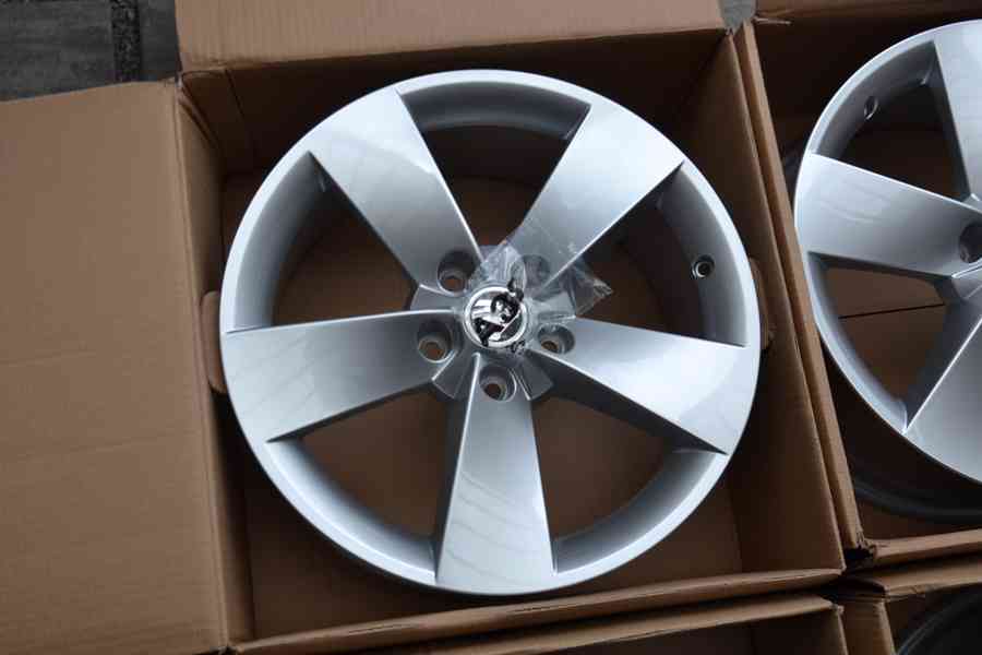 Š.Superb III, Kodiaq,VW B8- NOVÉ 17 orig.alu disky- 7x17, - foto 8
