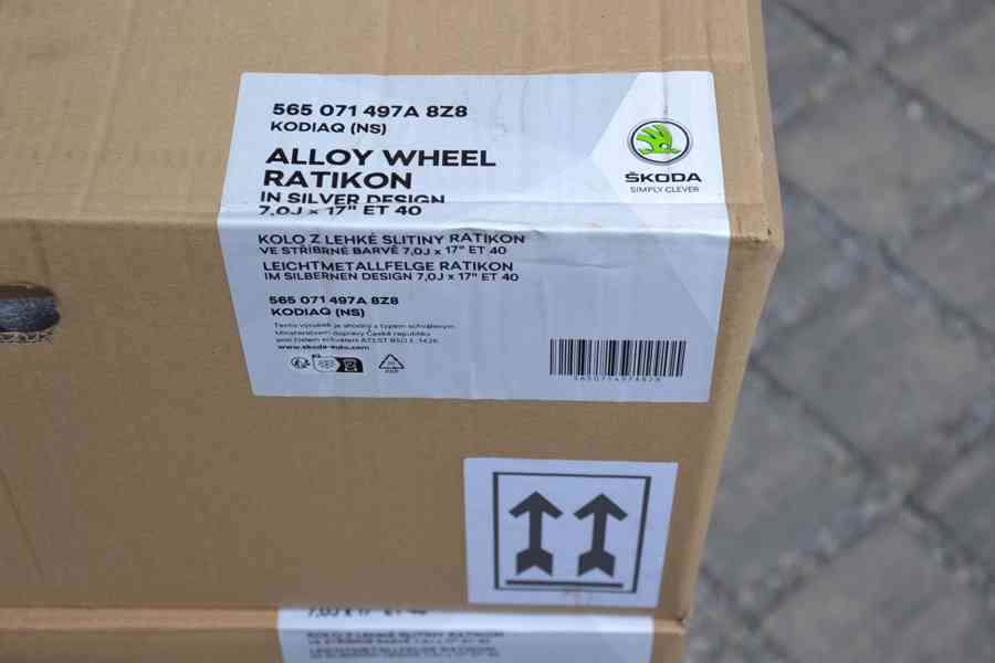 Š.Superb III, Kodiaq,VW B8- NOVÉ 17 orig.alu disky- 7x17, - foto 3