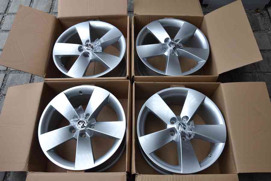 Š.Superb III, Kodiaq,VW B8- NOVÉ 17 orig.alu disky- 7x17, - foto 1