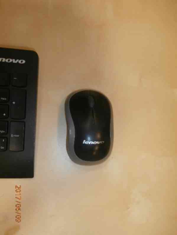 Klávesnice, myš Lenovo - foto 1
