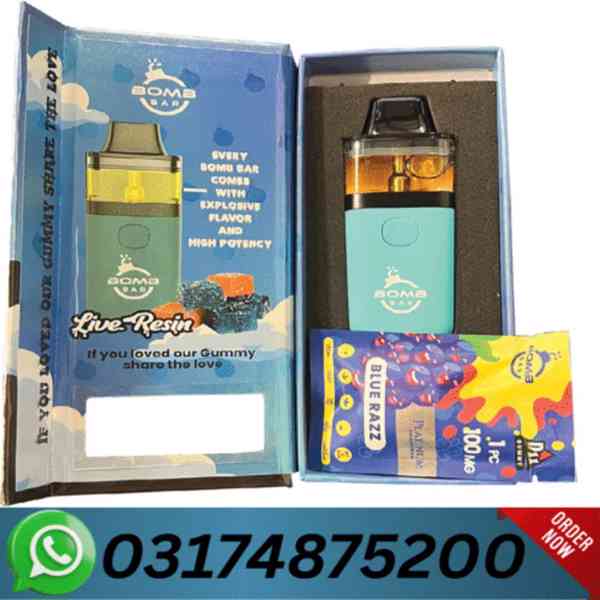 Bomb Bar THCa Liquid Diamonds Disposable 3.5g In Sialkot
