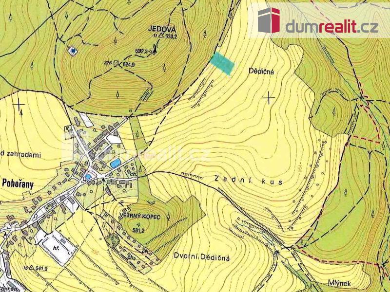 Prodej, pozemek 4498 m2, Dolany - Pohořany - foto 4