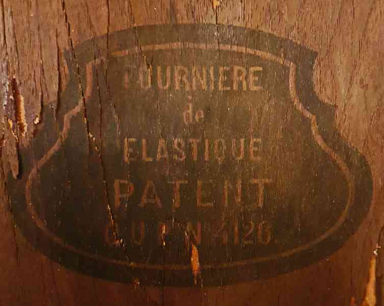 Dřevěné židle zn. Fourniere de Elastique - foto 2