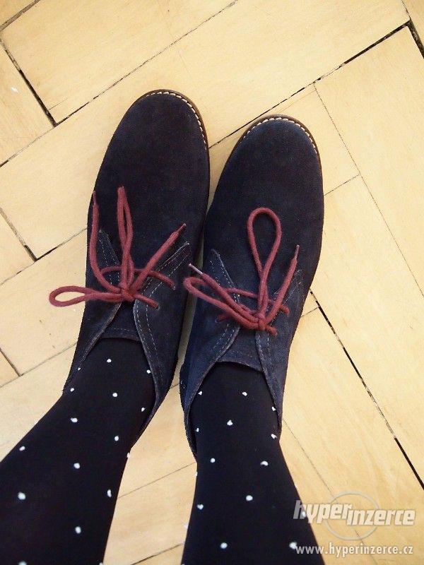 Dámske kožené boty Klondike - foto 3