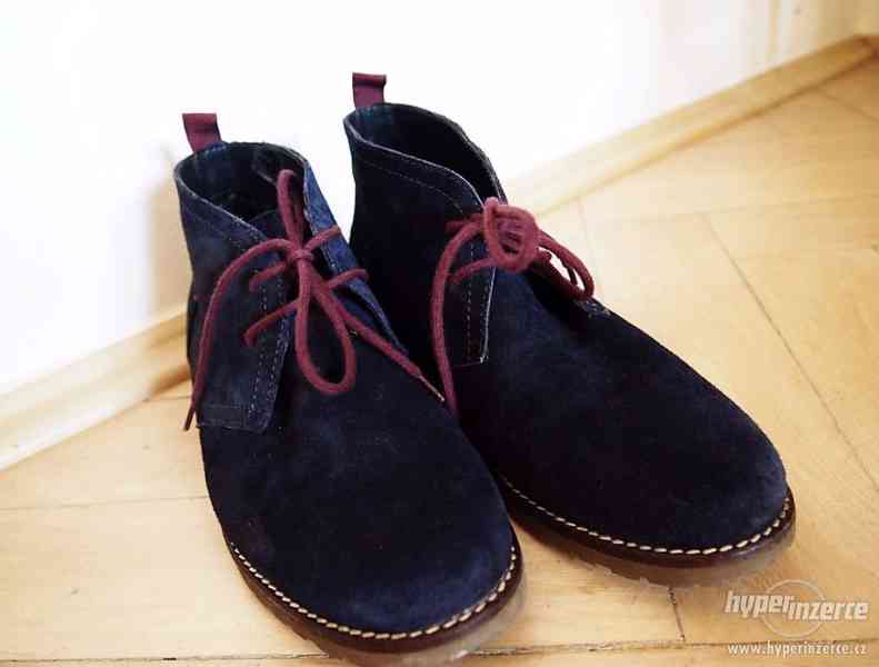Dámske kožené boty Klondike - foto 4