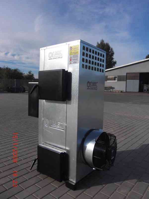 Ohřívač vzduchu NG30kW  do 400 m2   na přepracovaný olej - foto 3