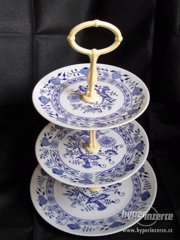 porcelánový etažer - foto 2