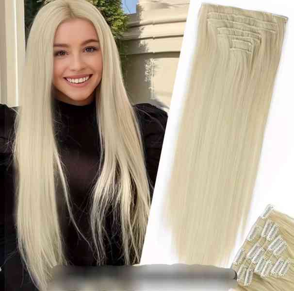 Clip in vlasy k prodlouzeni - foto 3