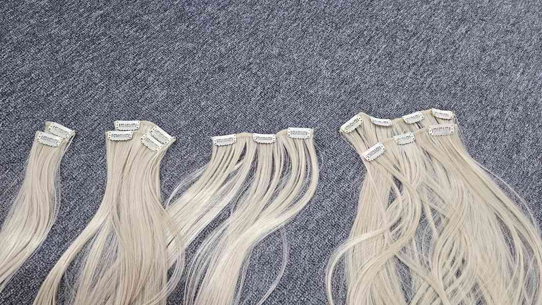 Clip in vlasy k prodlouzeni - foto 2