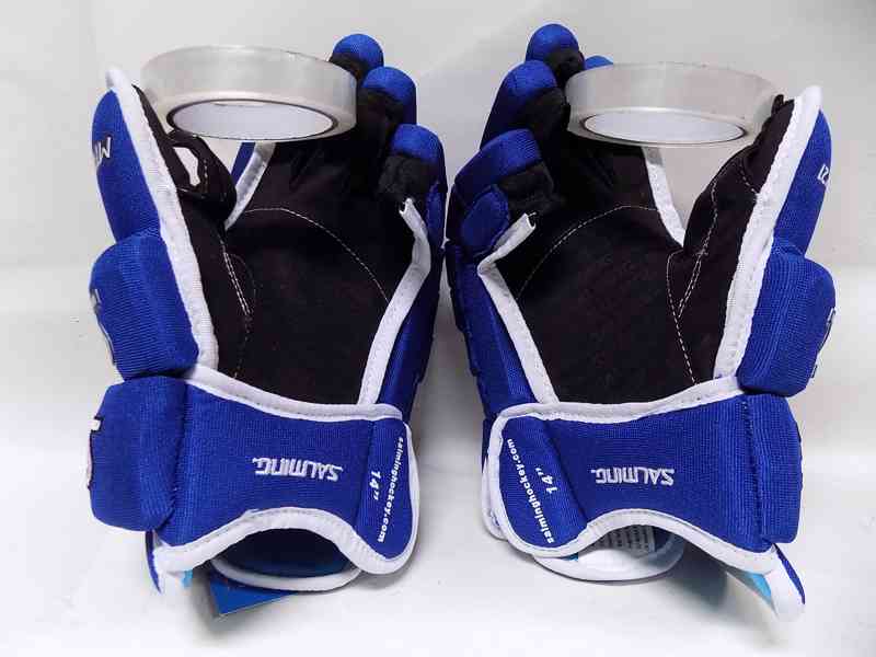 Profi rukavice Salming MTRX21 - modré ( vel. 13 + 14 + 15" ) - foto 4