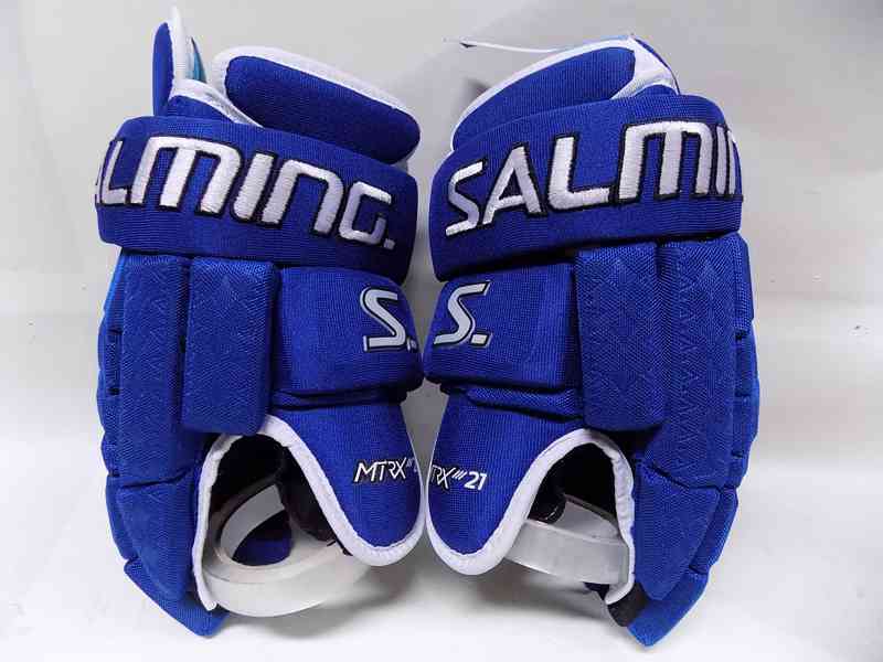 Profi rukavice Salming MTRX21 - modré ( vel. 13 + 14 + 15" ) - foto 1