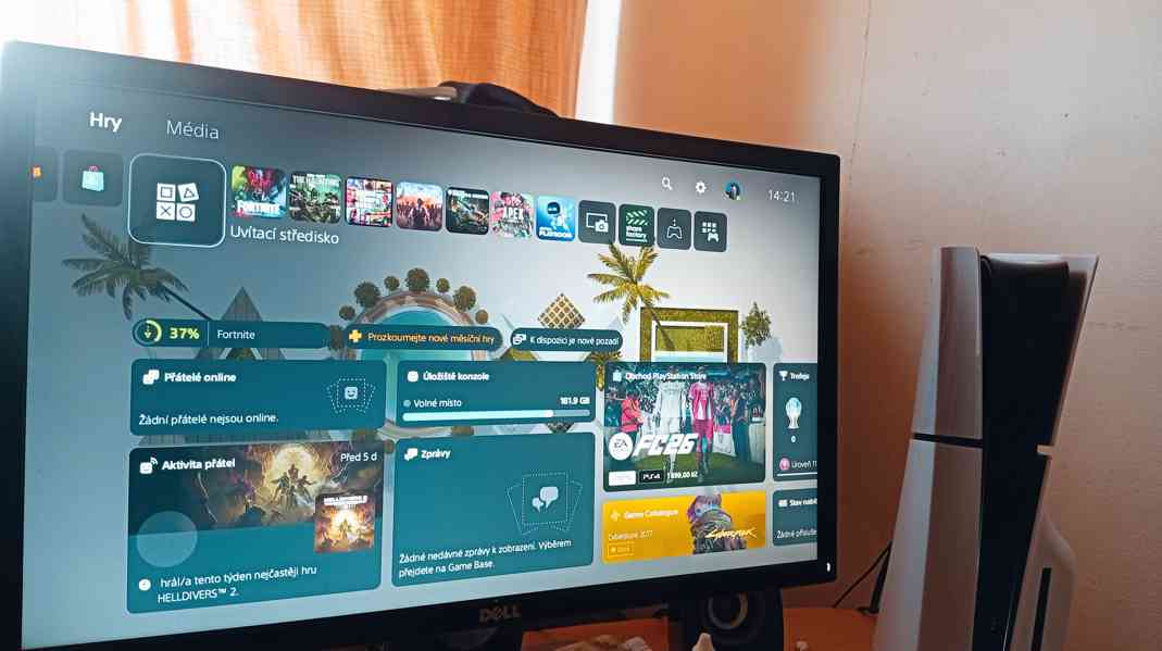 Playstation 5 Slim 1TB 2025 s ovládačem dualsense - foto 2