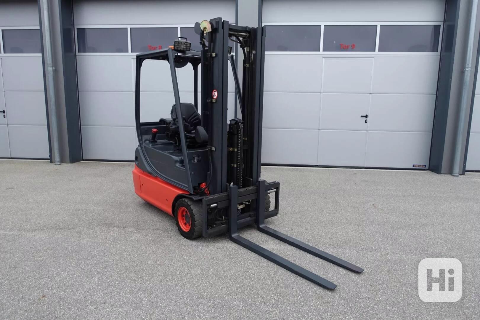 Vysokozdvižný vozík Linde E16 – nosnost 1,6 t - foto 1