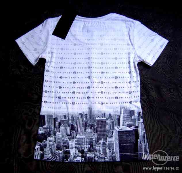 Prodám dívčí tričko Philipp Plein s křídly vel.152 - foto 3