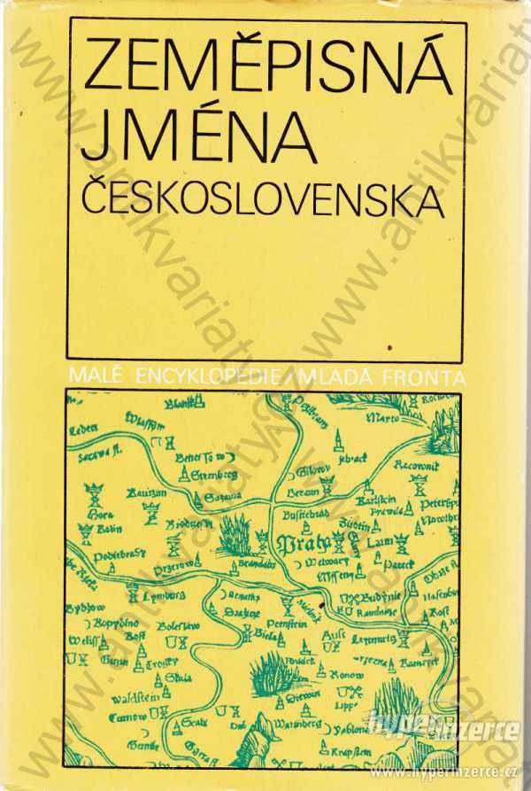 Zeměpisná jména Československa Mladá fronta 1982 - foto 1