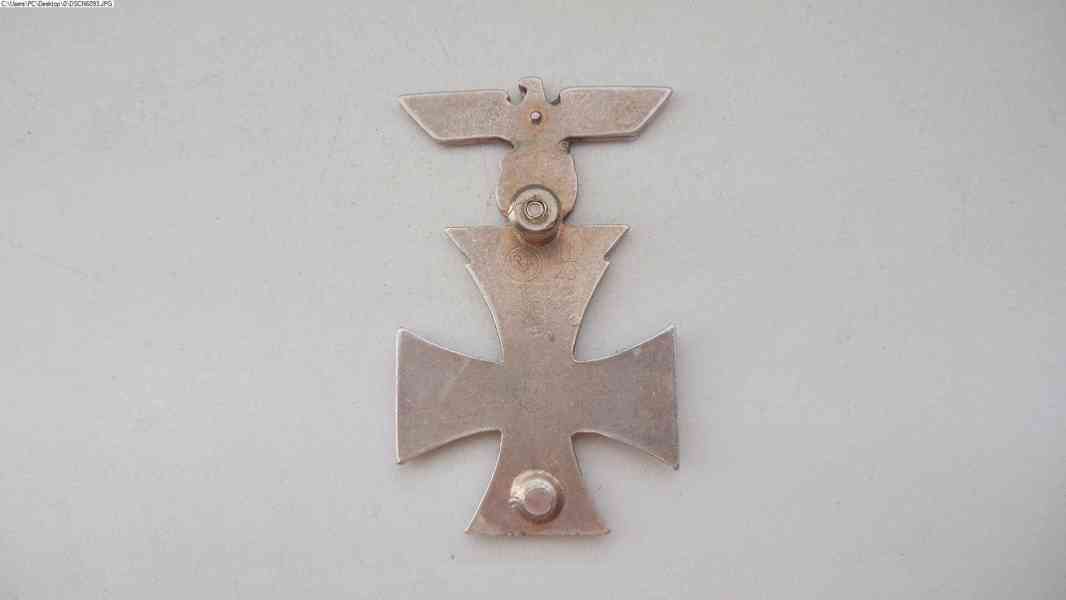 Německý železný kříž 1. třídy se sponou 1939 - foto 2