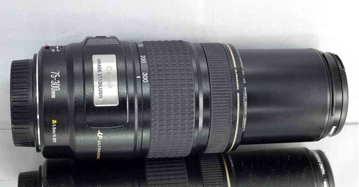 Canon EF 75-300mm f/4-5.6 IS USM **full-frame - foto 6