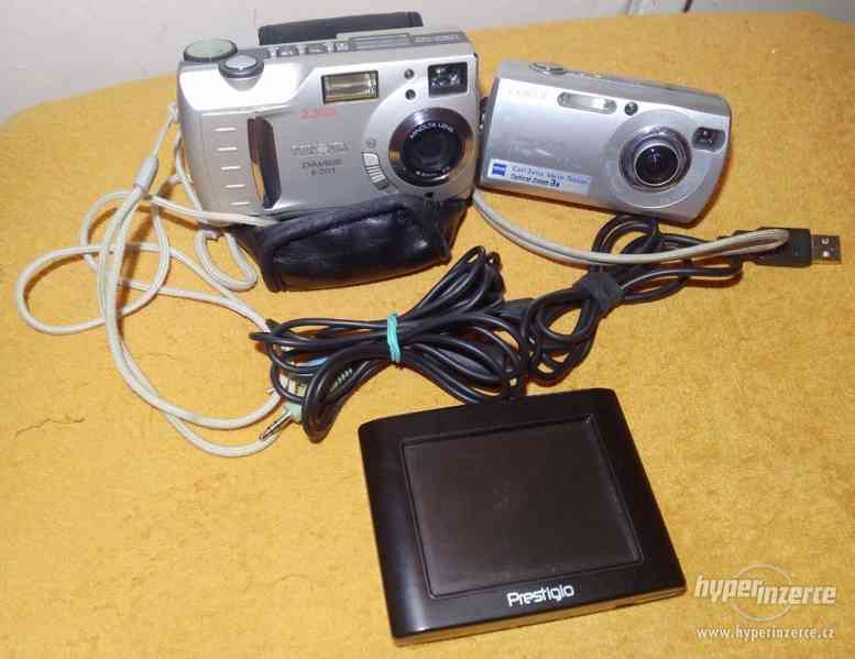 Minolta DiMage E201 +Sony DSC-S40 +navig. Prestigio! - foto 1