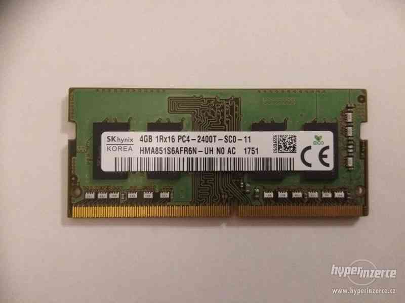 4GB DDR4, RAM, operační paměť pro notebook, SK Hynix