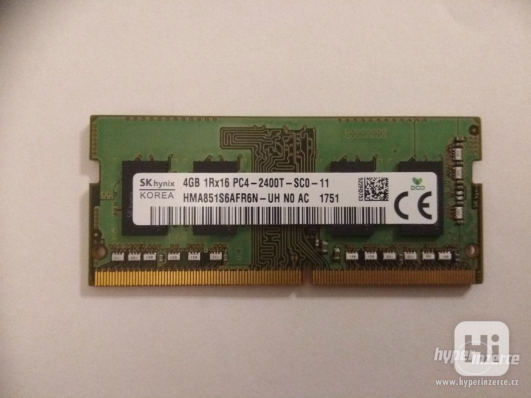 4GB DDR4, RAM, operační paměť pro notebook, SK Hynix - foto 1