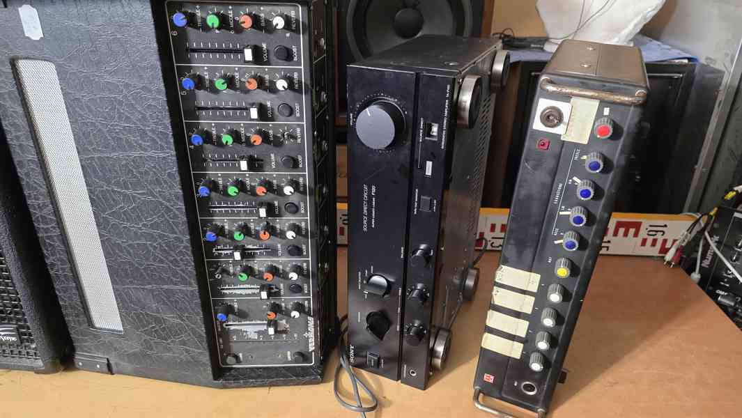 Laney kytarové kombo, Regent, Tesla, SONY - starý zesilovač - foto 5