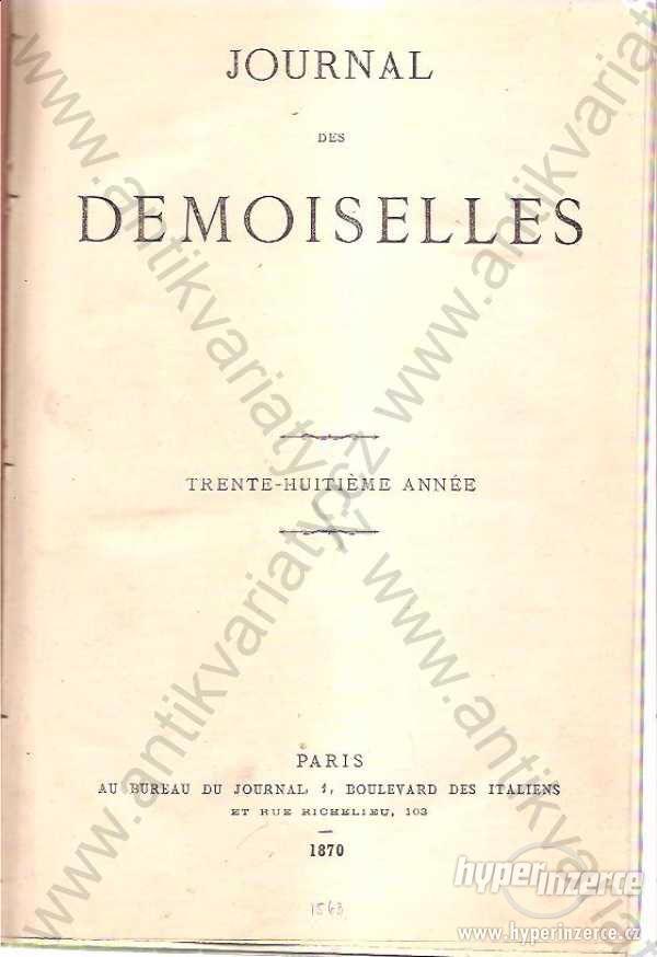 Journal des demoiselles 1870-71, 1873 - foto 1